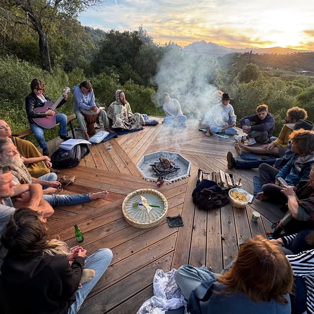 Closing ceremony circle